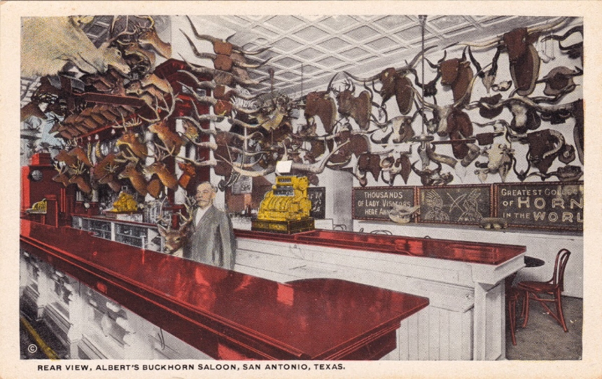 The Saloon Historical Illustration