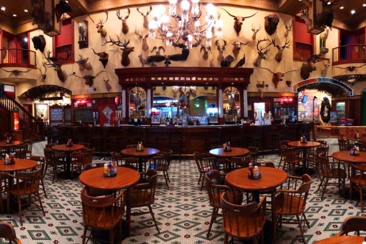 The Buckhorn Saloon interior